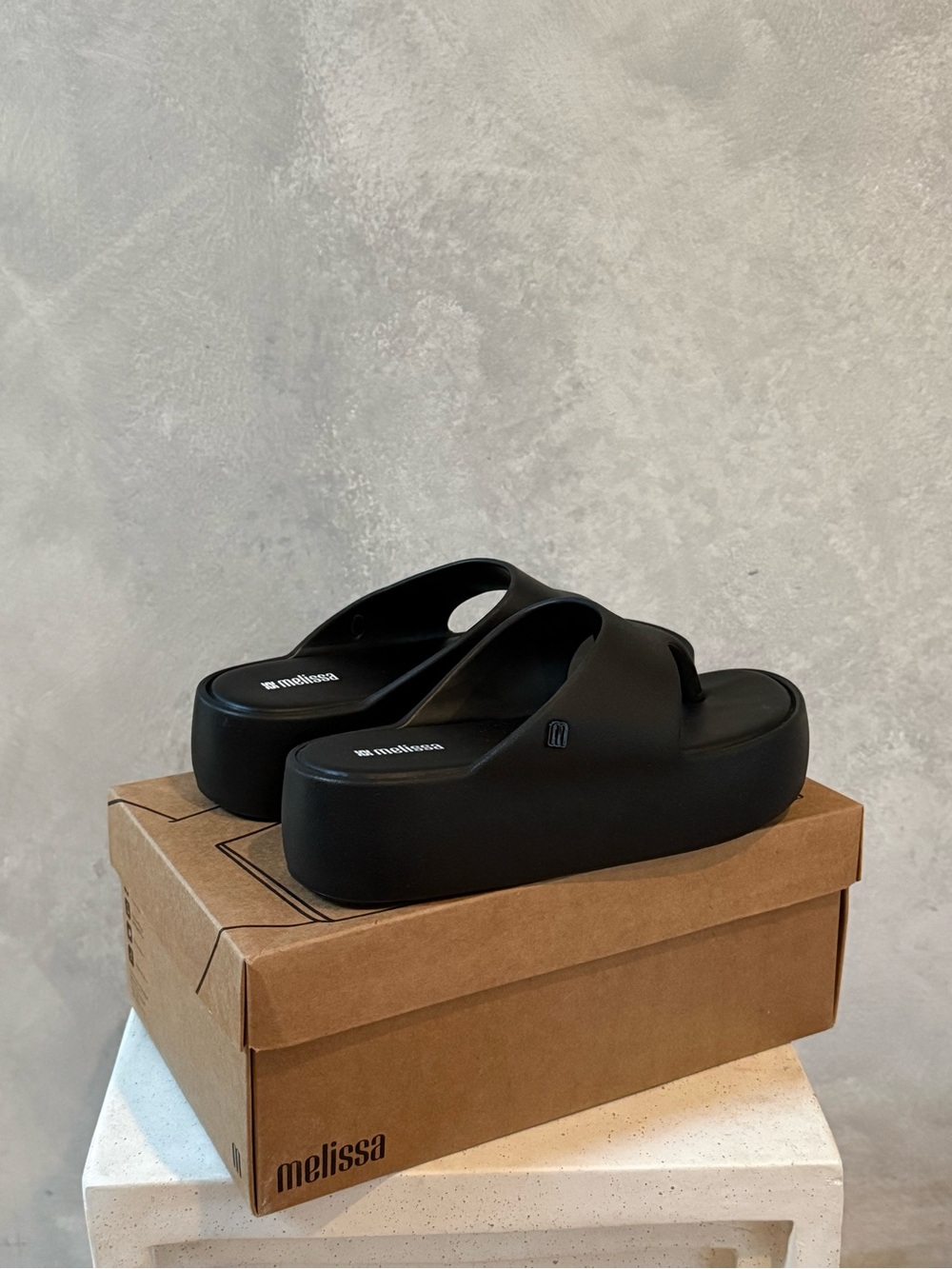 Melissa Free Platform Flip Flops